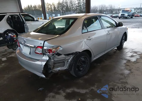 2013 Toyota Corolla Le from USA, damaged, VIN 5YFBU4EE6DP165961